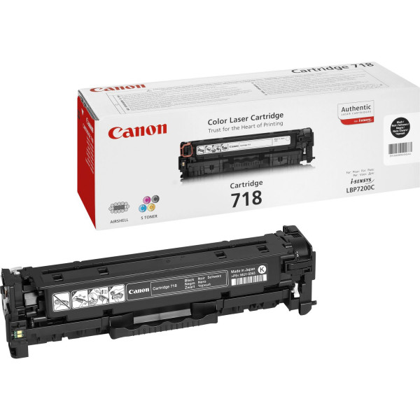 Original Canon 718 Toner Schwarz