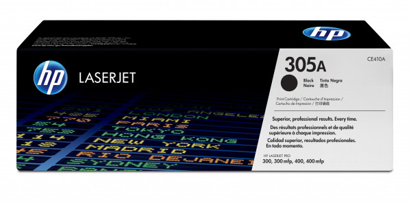 Original HP 305A CE410A Black Toner