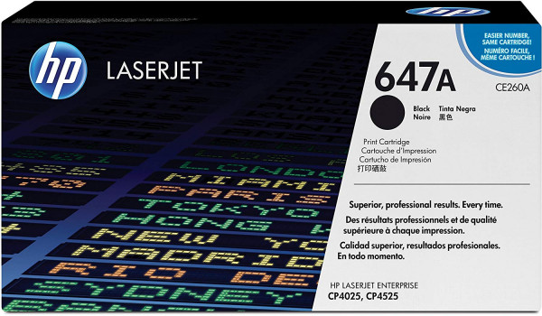 Original HP 647A CE260A Black Toner