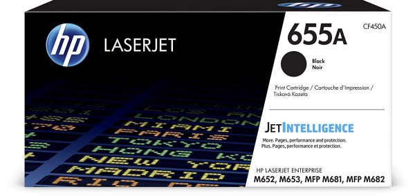 Original HP 655A CF450A Black Toner