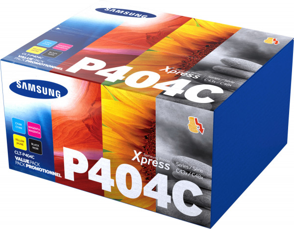 Samsung CLT-P404C / SU365A Toner Set