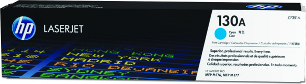 Original HP 130A CF351A Cyan Toner