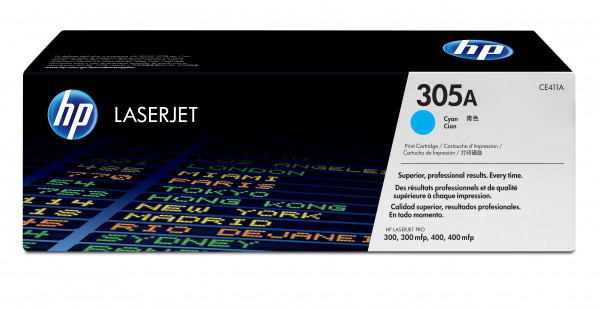 Original HP 305A CE411A Cyan Toner