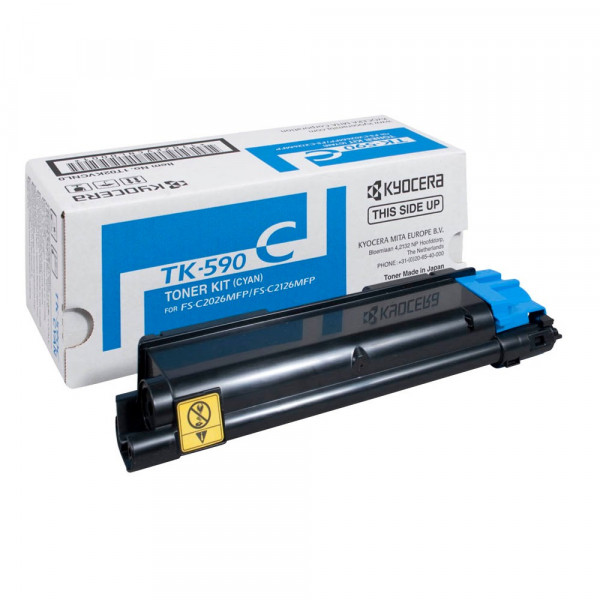 Kyocera TK-590C Toner Cyan 5.000 Seiten