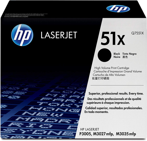 Original HP 51X Q7551X Toner
