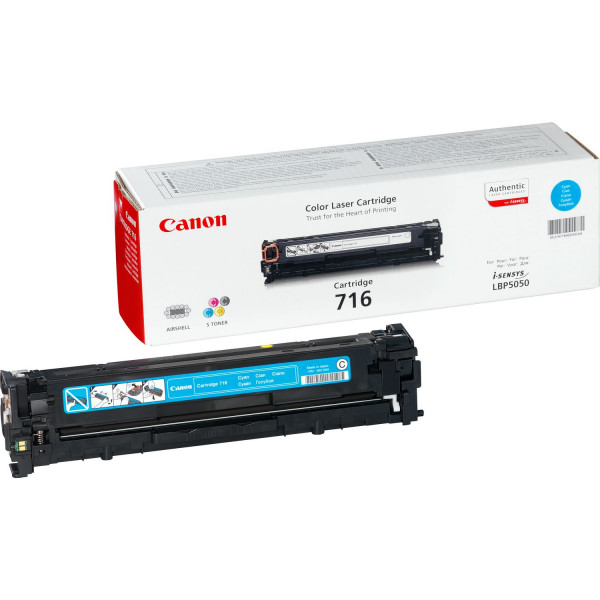 Original Canon 716 Toner Cyan