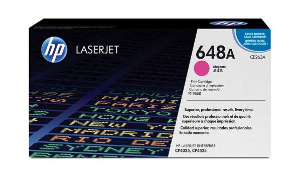 Original HP 648A CE263A Magenta Toner