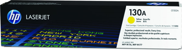 Original HP 130A CF352A Yellow Toner