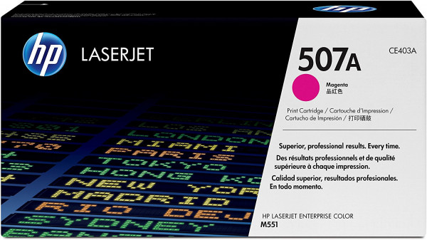 Original HP 507A CE403A Magenta Toner