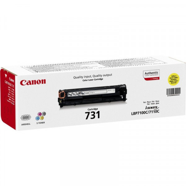 Original Canon 731 Toner Yellow