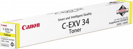 Original Canon C-EXV 34 Toner Yellow