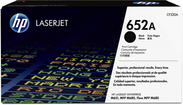 Original HP 652A CF320A Black Toner