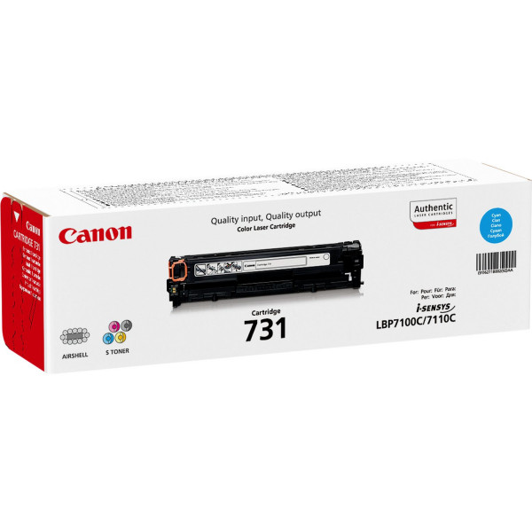 Original Canon 731 Toner Cyan