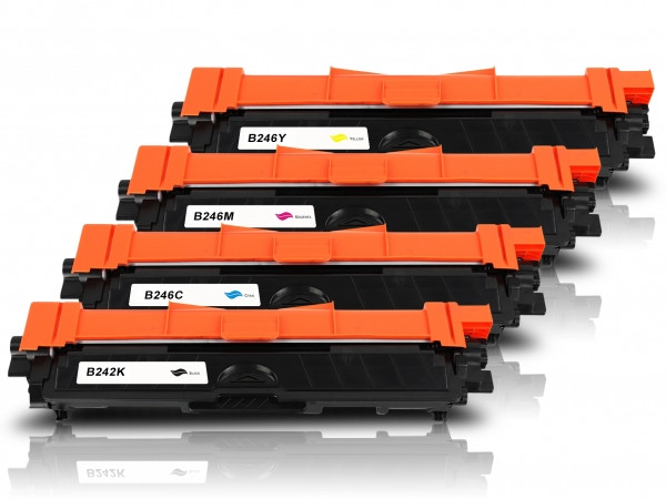 4x PRIME Toner ersetzen Brother TN-242 im Multipack