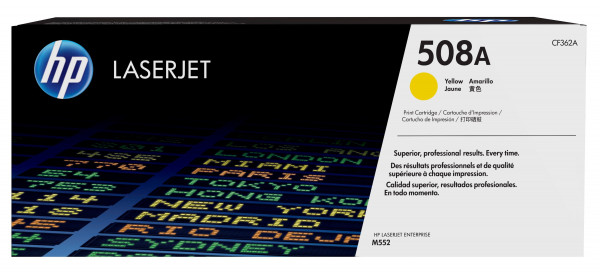 Original HP 508A CF362A Yellow Toner