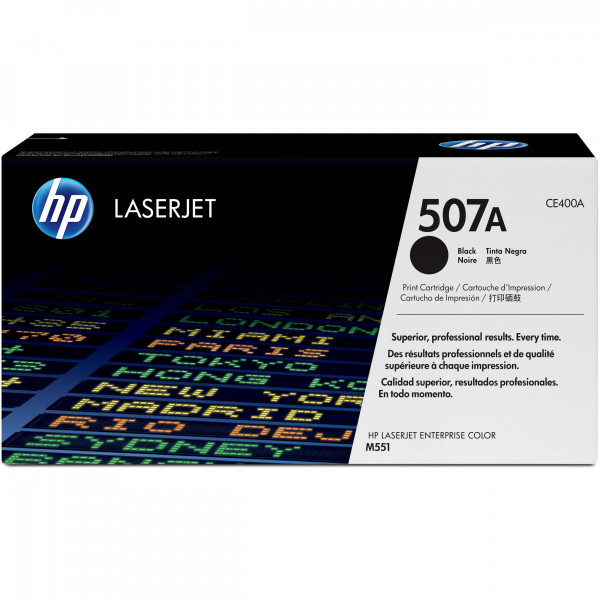 Original HP 507A CE400A Black Toner