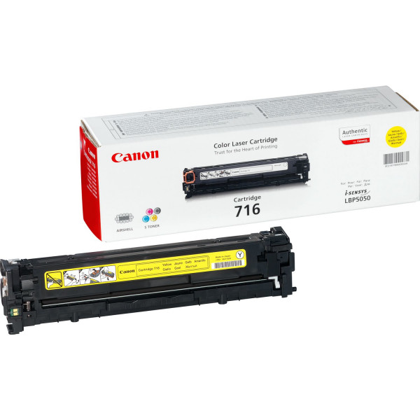 Original Canon 716 Toner Yellow